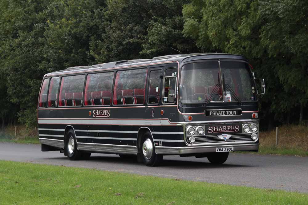 Sharpes of Nottingham AEC Relinace Plaxton VWA290L