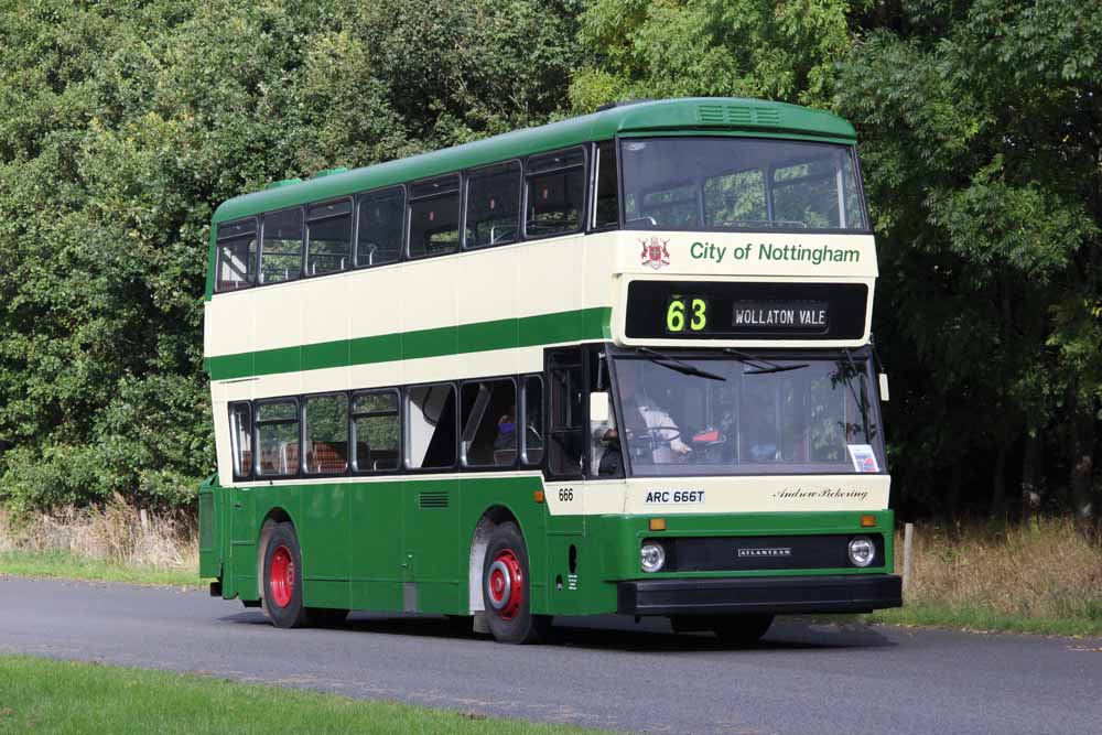 City of Nottingham Leyland Atlantean Northern Counties 666