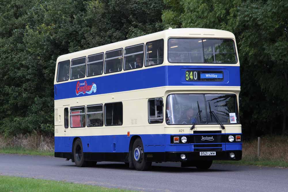 Yorkshire Coastliner Leyland Olympian ECW 421