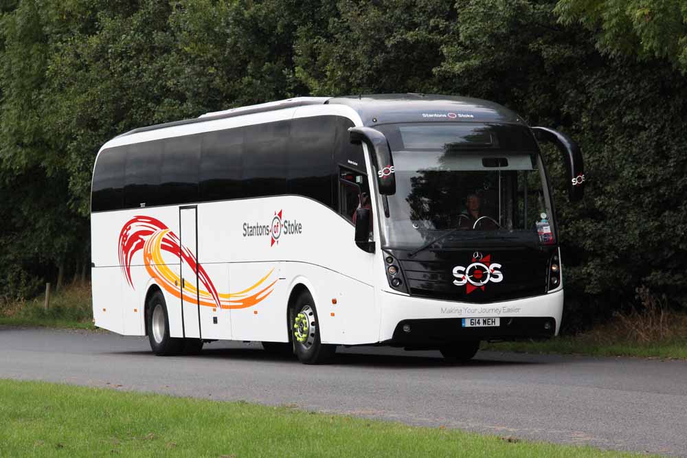 Stantons of Stoke Mercedes O500 Caetano 614WEH