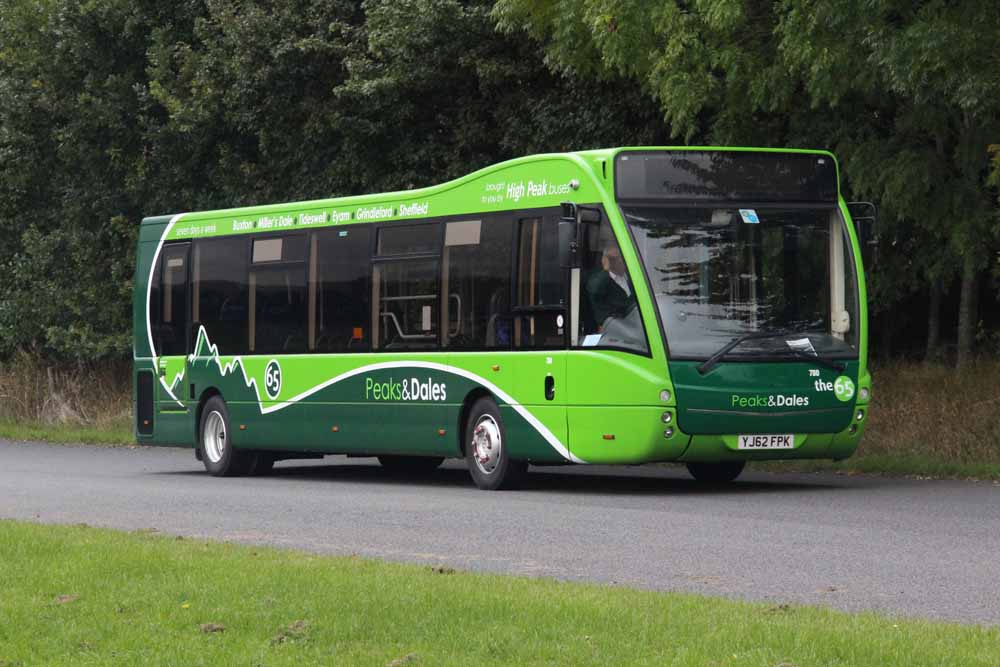 High Peak Optare Versa 780 Peaks & Dales