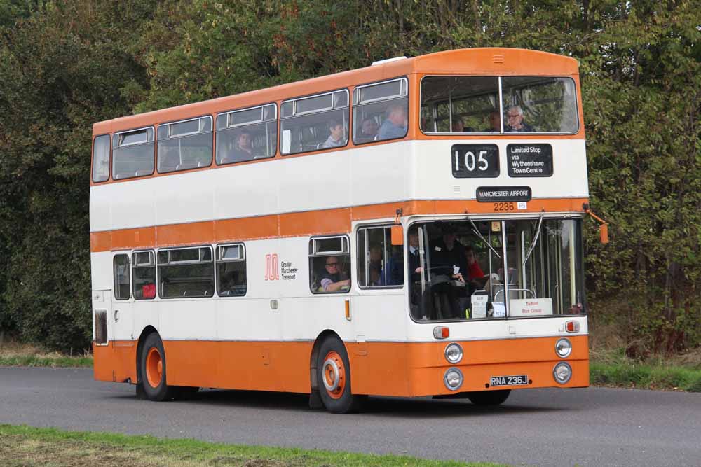 Greater Manchester Daimler Fleetline Park Royal 2236