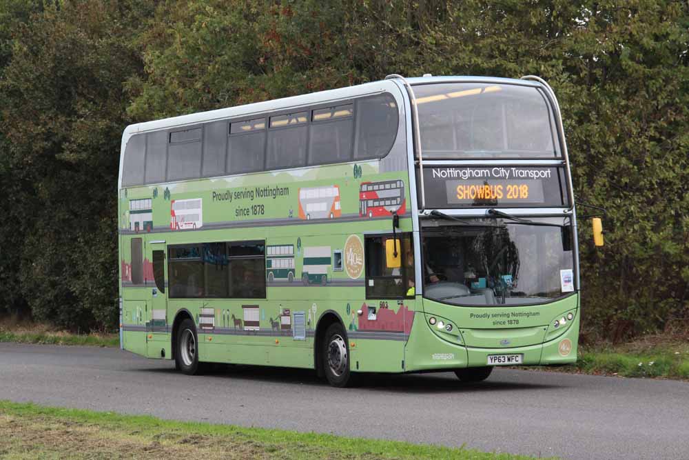 Nottingham City Transport Scania N230UD ADL Enviro400 603