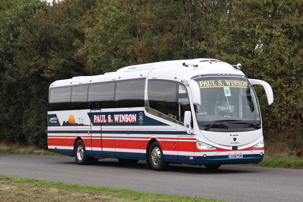 Paul S Winson Scania K360IB Irizar i6 139