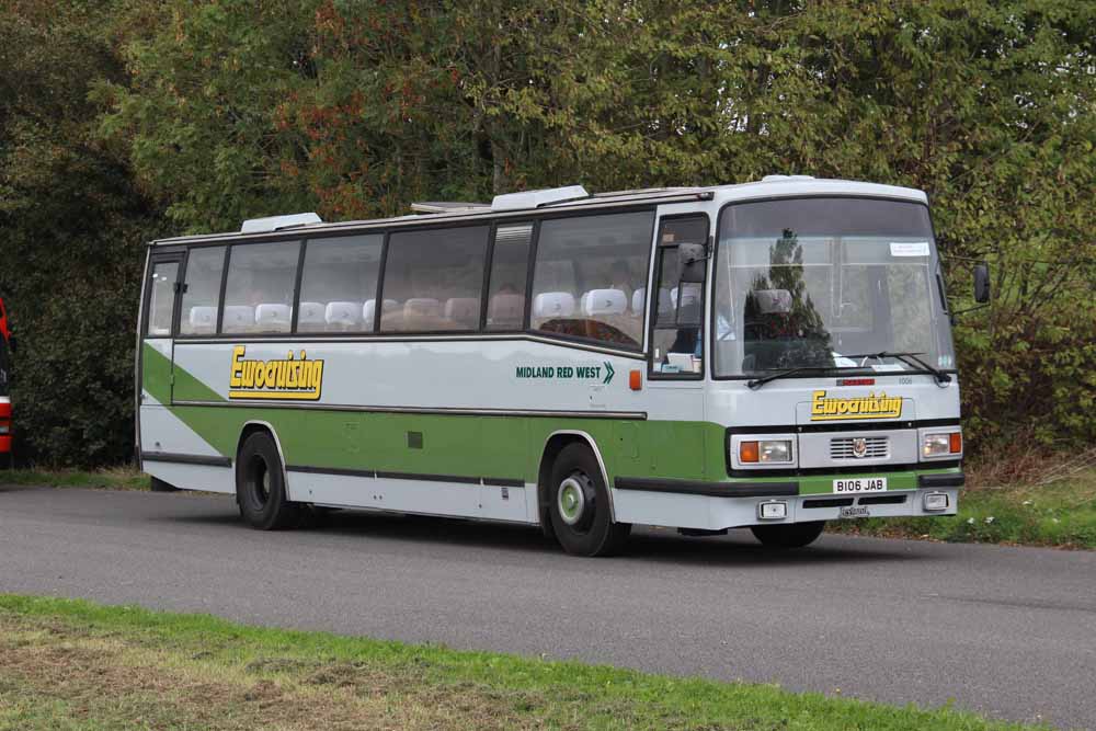 Midland Red West Leyland Tiger Plaxton Paramount 1006 Eurocruising