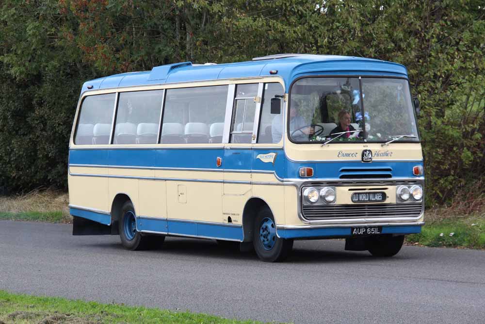 Blue Motors Bedford VAS5 Plaxton AUP651L