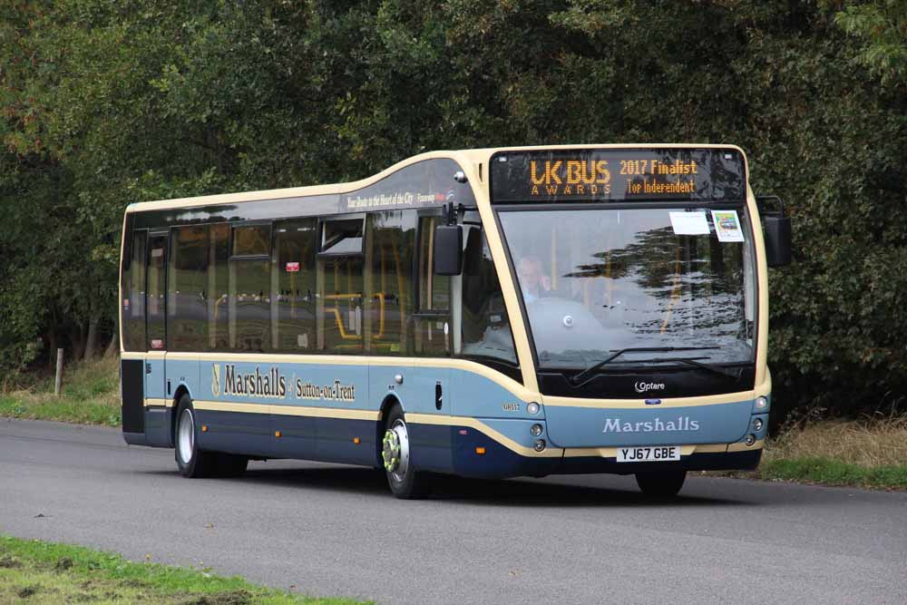 Marshalls Optare Versa OP117