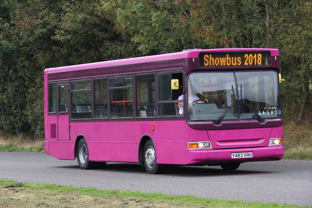 East Yorkshire Dennis Dart Plaxton MPD 483 Velvet