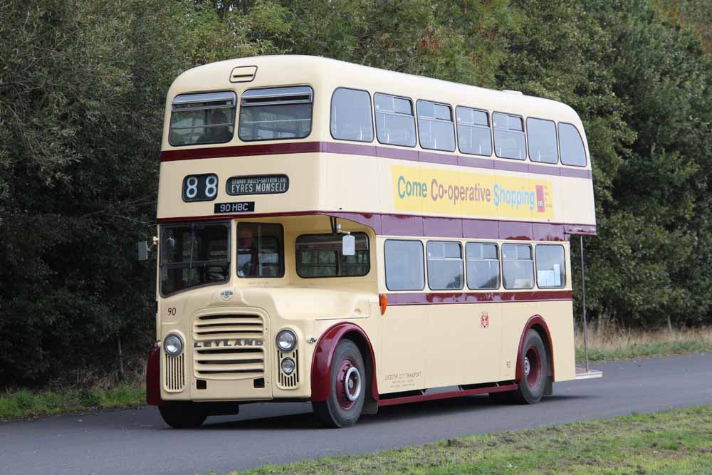 Leicester City Transport Leyland Titan PD3A East Lancs 90