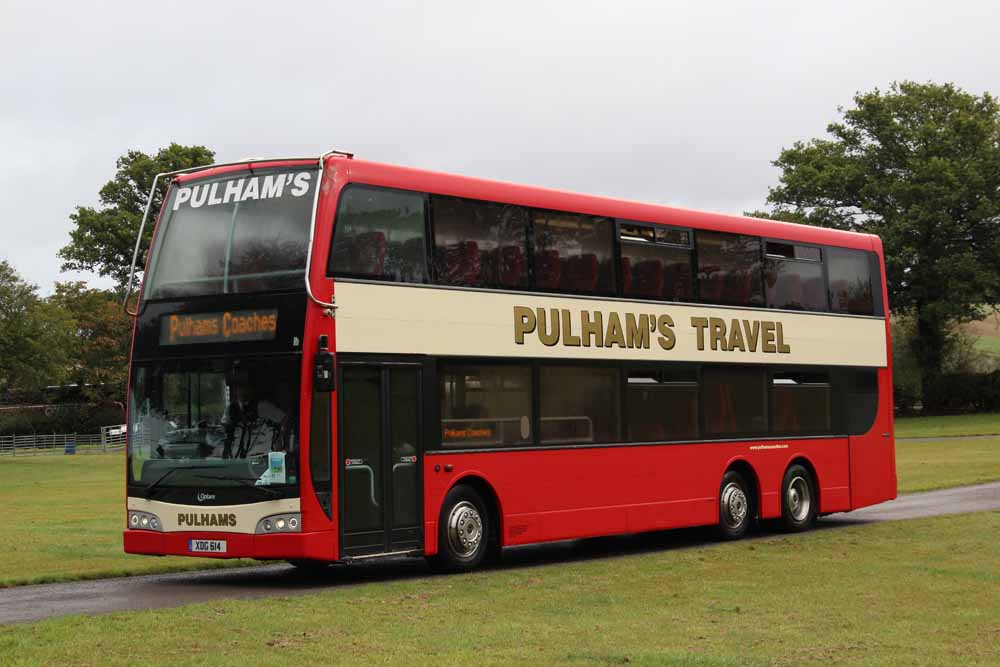 Pulhams Volvo B9TL Optare XDG614