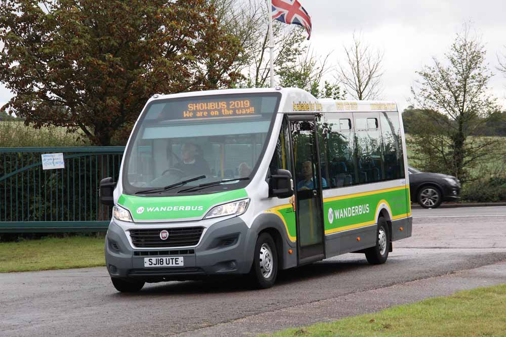 Whitbread Wanderbus Fiat Ducato Mellor SJ18UTE