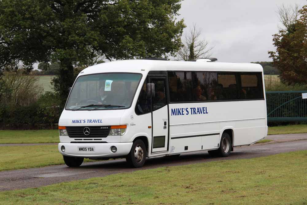 Mike's Travel Mercedes O814 Plaxton Cheetah 34