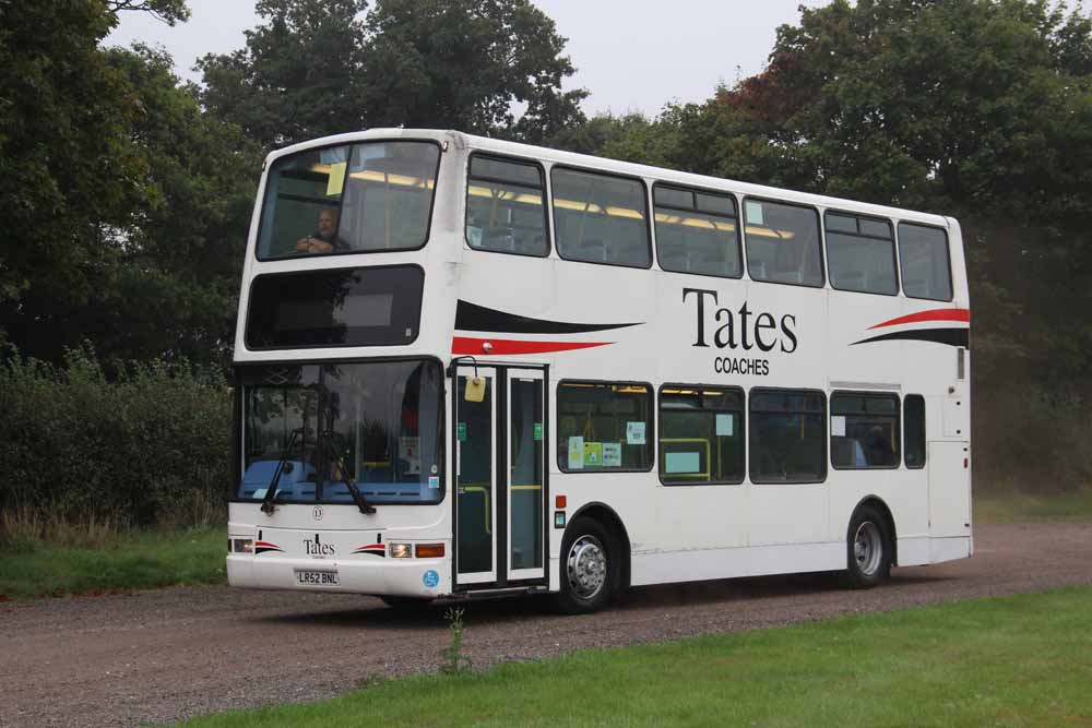 Tates Volvo B7TL Plaxton President LR52BNL