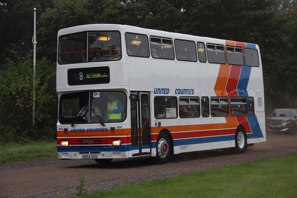 Stagecoach United Counties Leyland Olympian Alexander 654