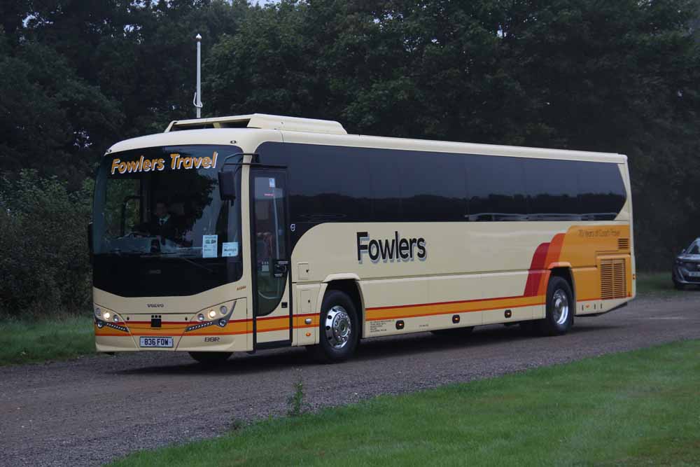 Fowlers Volvo B8R Plaxton Leopard 836FOW