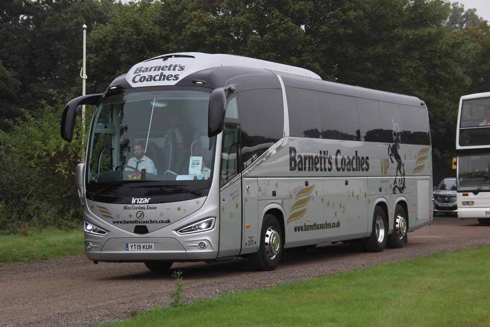 Barnetts Coaches Irizar i6S Miss Courtney Louise