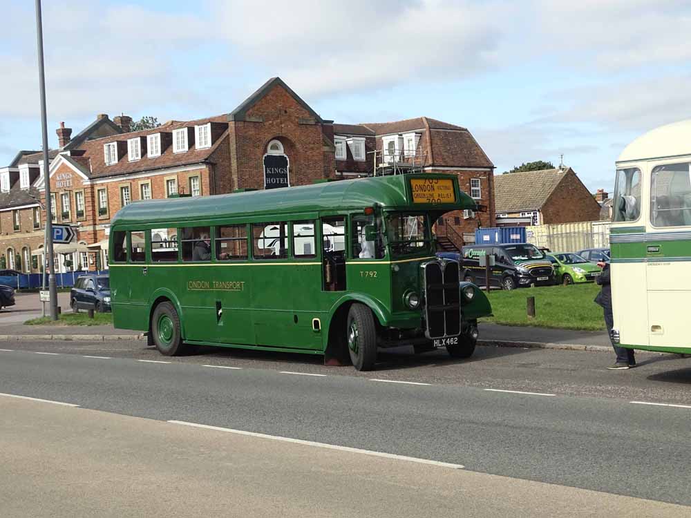 London Transport AEC Regal III Mann Egerton T792 flyby