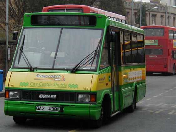 Stagecoach Cambus MCW MetroRider 81 gas power