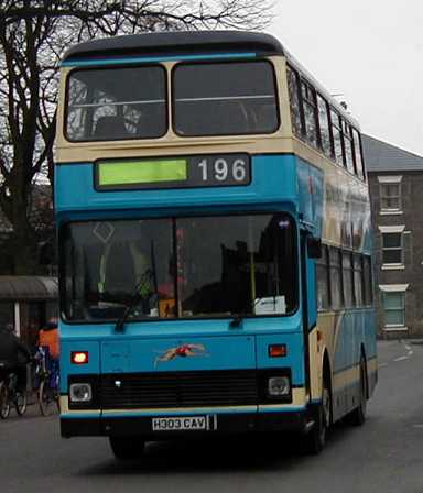 Whippet Volvo Citybus Northern Counties H303CAV