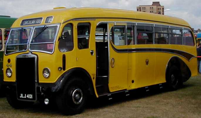 Leyland Tiger Burlingham - Bournemouth Corporation