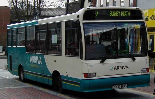 Arriva the Shires Dennis Dart L300BUS