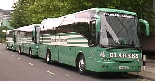 Clarkes Volvo B10M Jonckheere Mistral P99COL