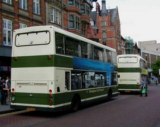 City of Nottingham Dennis Trident East Lancs Lolyne 420