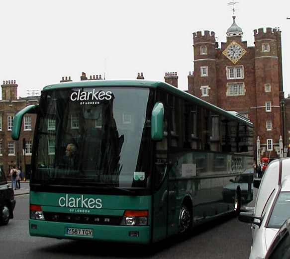 Clarkes Setra S315GT-HD Y587TOV