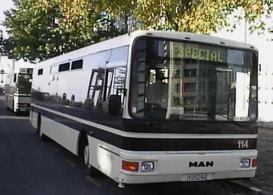 Howick & Eastern Buses MAN 11.190 Designline 114