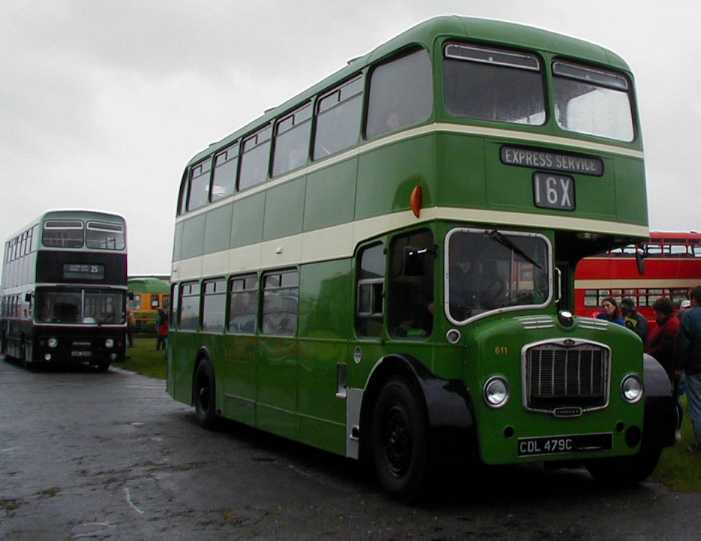 Southern Vectis Bristol Lodekka FLF6G ECW 611