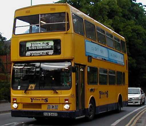 Motts Yellow Bus MCW Metrobus Mark II