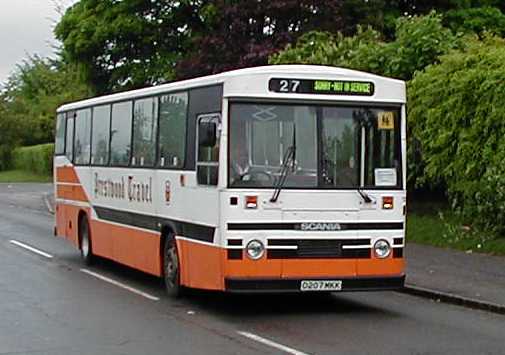 Prestwood Travel Scania K92CRB East Lancs D207MKK