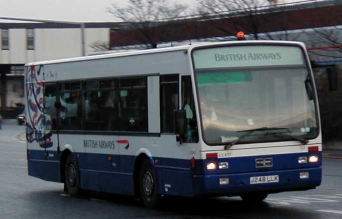 British Airways Van Hool A308 J248LLK