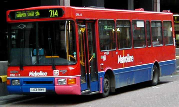 Metroline Dennis Dart DNL113