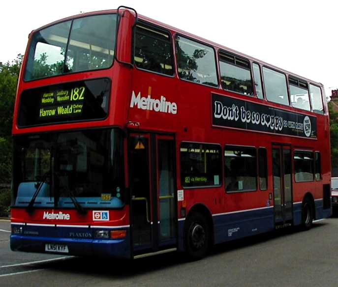 Metroline Dennis Trident Plaxton President TPL250