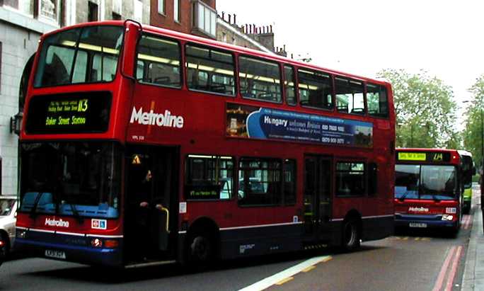 Metroline Volvo B7TL Plaxton President