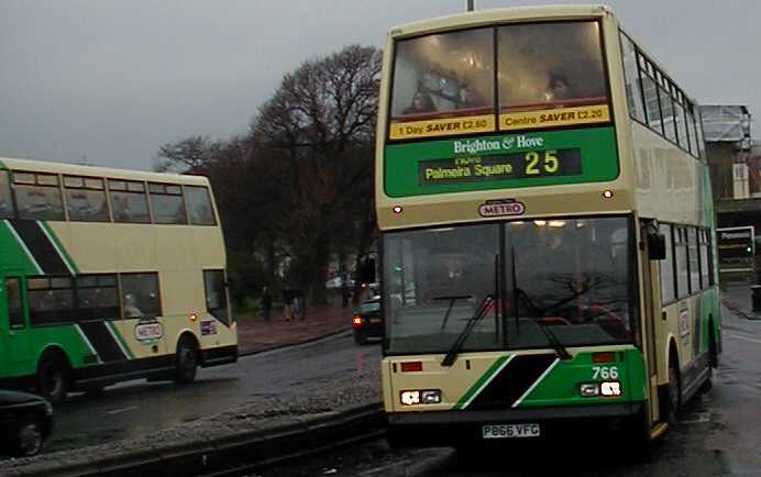 Brighton & Hove Scania N113DRB East Lancs Cityzen 766