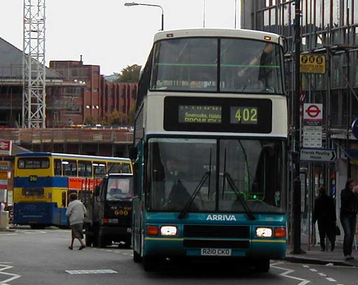 Arriva Kent Thameside DAF DB250 Northern Counties Palatine II 6210