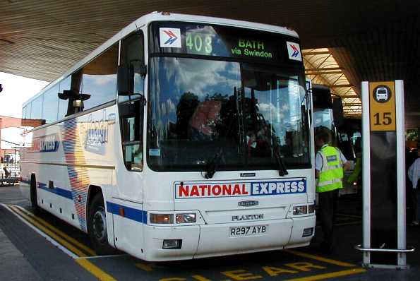 First Bristol National Express Dennis Javelin Plaxton Profile 297