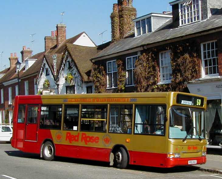 Red Rose Travel Golden Jubilee Bus RR02BUS