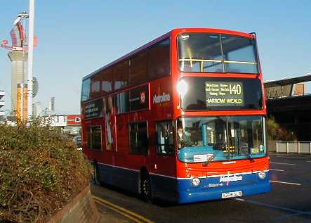 Metroline Dennis Trident Alexander ALX400 TA108