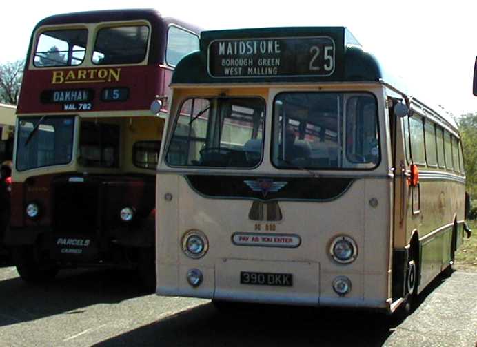 Maidstone & District Harrington bodied AEC Reliance SC390