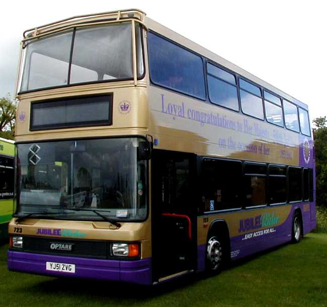 Reading Buses Optare Spectra JubileeRider 723