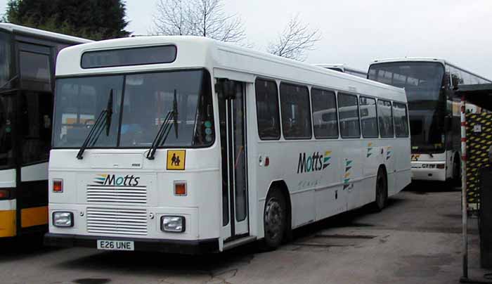 Motts Travel Leyland Tiger Alexander E26UNE