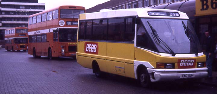 Bebbs Optare City Pacer E67SUH