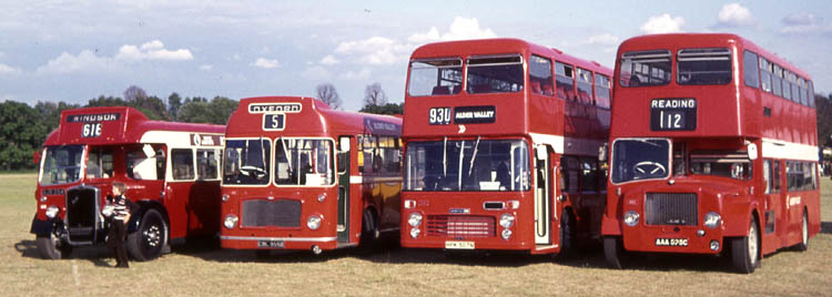 Thames Valley & Alder Valley at Showbus