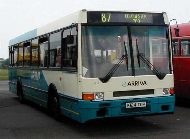 Arriva Colchester Ikarus bodied DAF