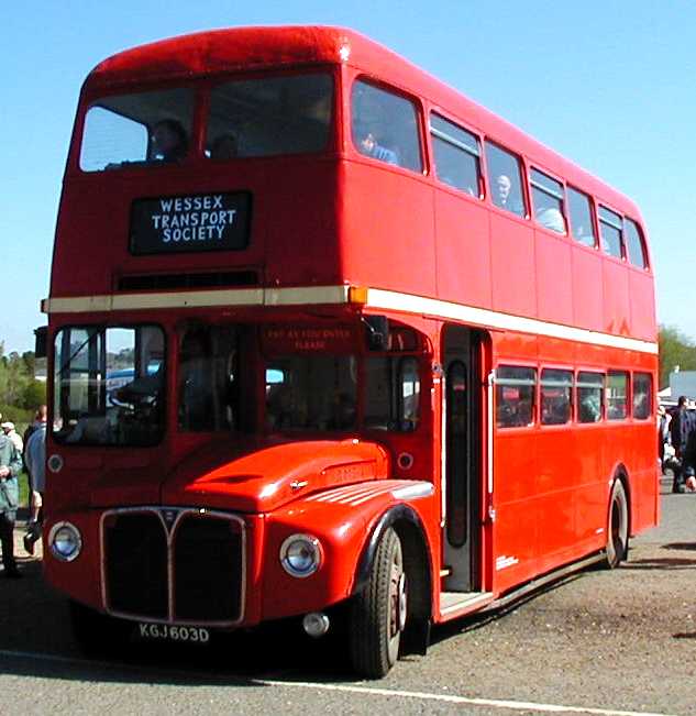 British Airways Shaftesbury & District Routemaster KGJ603D