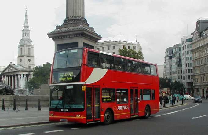 Arriva London DAF DB250 Plaxton President DLP65