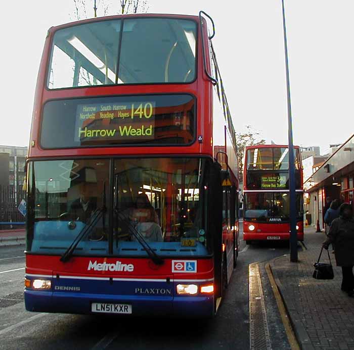 Metroline Dennis Trident Plaxton President TP304